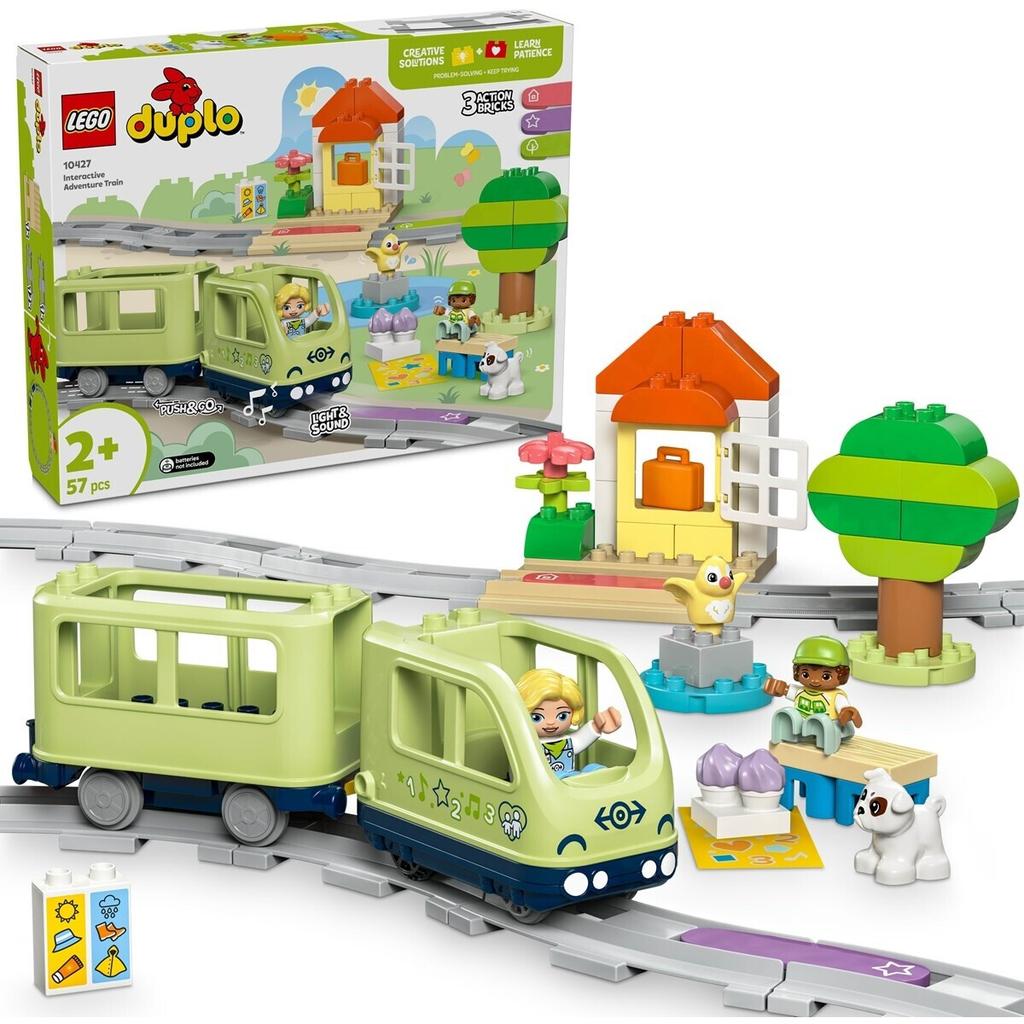 LEGO конструктор Duplo – Интерактивная приключенческая железная дорога (10427)