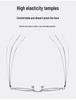 Pure Titanium Cat-Eye Eyeglass Frame 55 - Super Light, No-Makeup Style, Little Fox Design