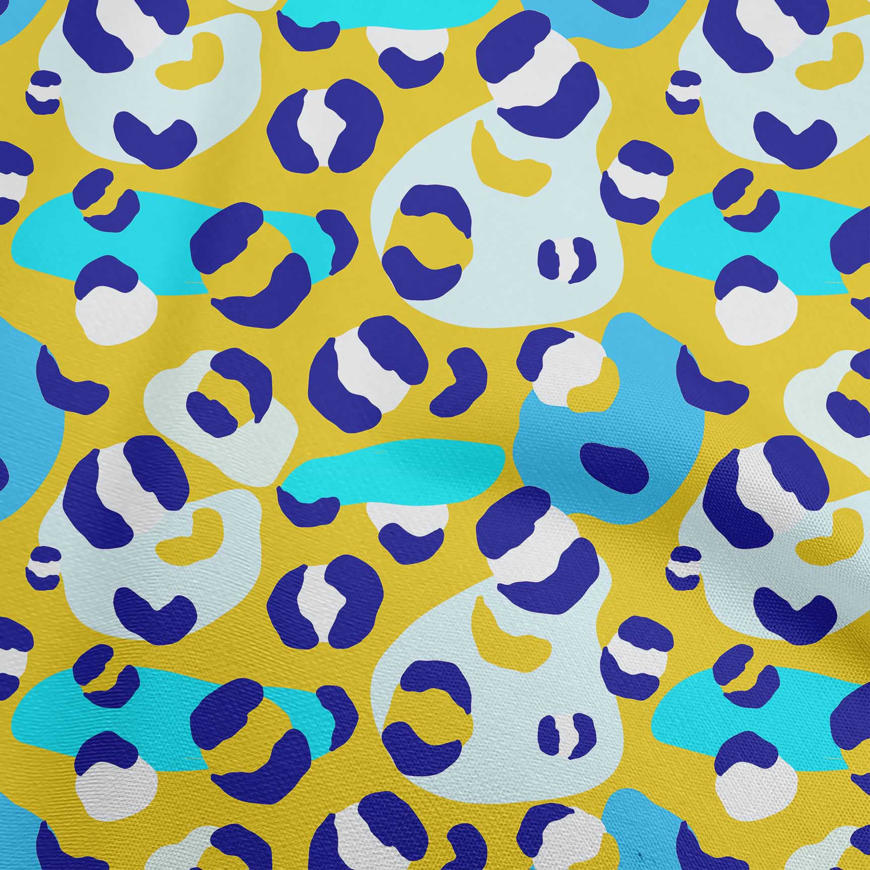 

oneOone Бавовняний поплін Аквамарин Зелена тканина Шкура тварин Приладдя для стьобання Тканина для шиття з принтом у дворі 42 дюйма 42 Inch Wide - Viscose Chiffon жовтий