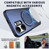 360° Rotate Ring Holder for Magsafe Magnetic Bracket Phone Case for Xiaomi Poco X7 X8 Pro Max M8 Pro Armor Shockproof Cover