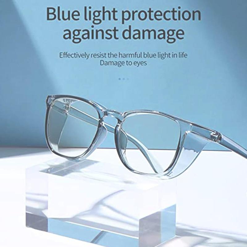 3PCS Anti Fog Safety Glasses Are Blue Light Resistant Scratch Resistant Lightweight and Comfortable for Both Men and Women