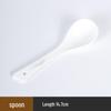 New Chinese Style Ceramic Soup Spoon