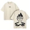 Anime Dragon Ball Cosplay Vintage Washed TShirt Cotton Short Sleeve Loose Casual Sports Fitness TShirt Unisexs Harajuku Clothing