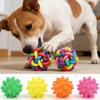 1pcs Diameter 6cm Squeaky Pet Dog Ball Toys Rubber Chew Toys for Small Dogs Puppy Teething Cleaning Toys Brinquedo Cachorro