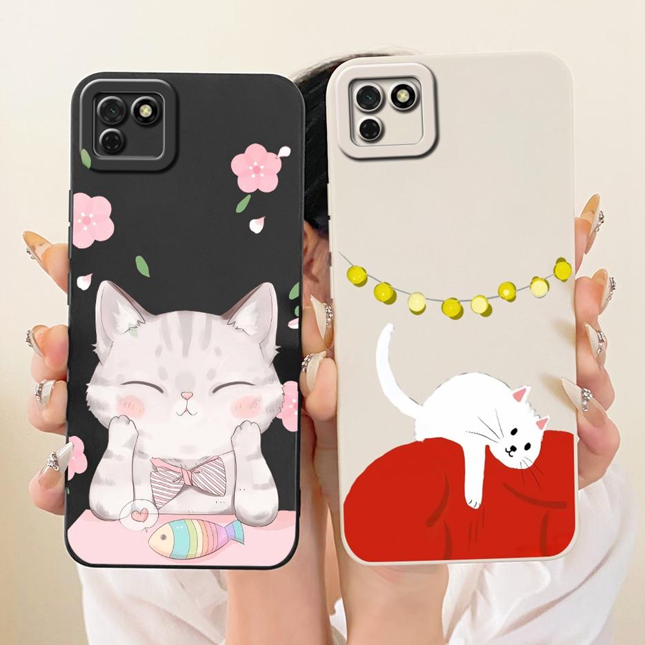 For Huawei Y5p Case Honor 9S DUA-LX9 Cute Cat Duck Cartoon Cover Soft Silicone Phone Case For Huawei Y5p Honor9S Back Cover Bags