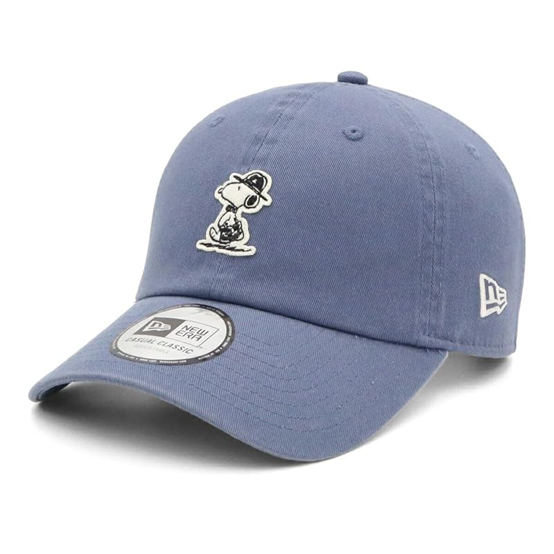 

[New Era] newera cap Casual Classic 14676930 NER36C8185 slate blue FREE peanuts snoopy PEANUTS collaboration ONSPOTZ special order men s ladies hat
