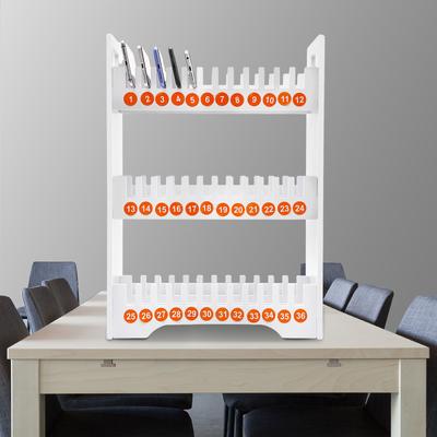 Suporte de Celular com 36 Compartimentos, Organizador de Armazenamento de Telefone em PVC de Alta Resistência com Compartimentos Numerados para Gerenciamento de Sala de Aula e Escritório