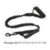 Reflective Dog Lead Shock-Absorbing Elastic Dog Lead High-Density Pet Lead With Handle Wear-Resistant Dog Lead For Walking