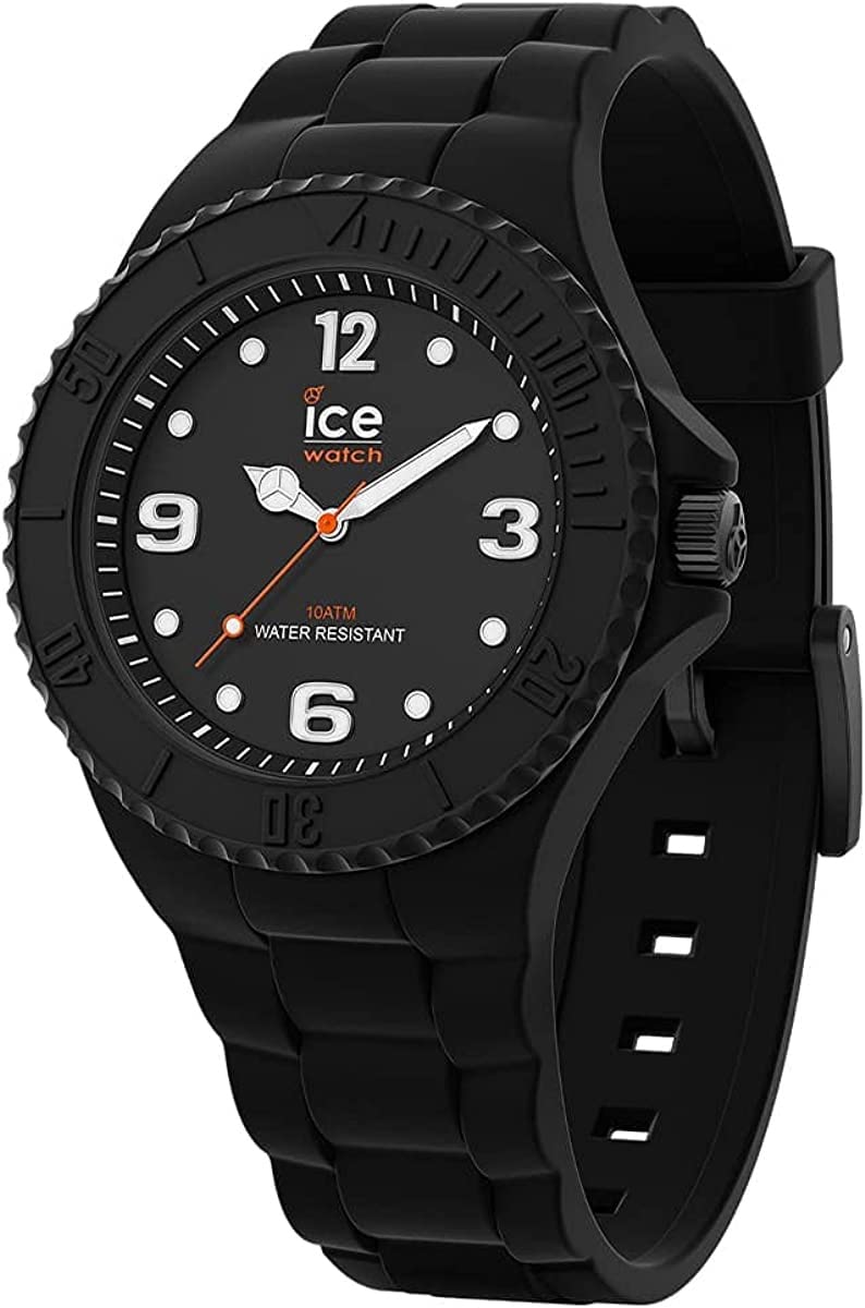 

ICE WATCH Мужские часы Ice Generation из силиконовой резины, водонепроницаемые, 10 АТМ, популярный бренд, черный цвет 019154 [Товар]