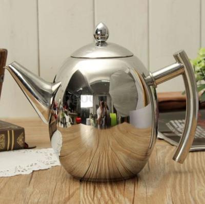 Stainless Steel Kettle with Filter Hotel Teapot Tea Restaurant