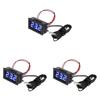 1-5pcs 0.56inch LED Digital Thermometer Tester Panel Gauge with Sensors Probe Thermometer Gauge Temperature Instrument