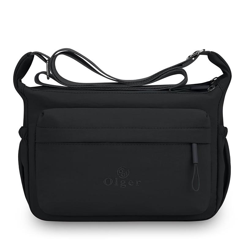Damska torba crossbody Duża pojemność Nylonowa wodoodporna torba Wielokomorowa torba na ramię