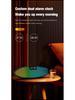Portable Bluetooth 5.3 Speaker with Atmosphere Light, Alarm Clock, High-Quality Stereo, and Ultra-Long Battery Life