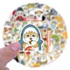 55 Mofusand Katze Kritzeleien Aufkleber Dekorativer Roller Laptop DIY Cartoon Aufkleber