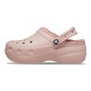 Crocs Classic Cloud Warm Cotton Clogs Women Footwear Mineral-Pink 207938-6TY