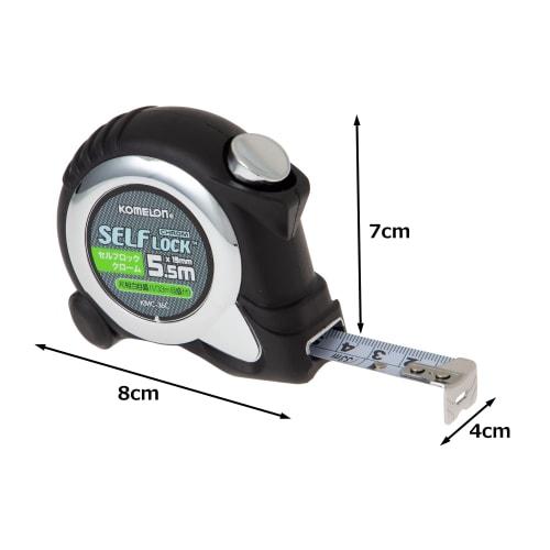 Komelon Self-Lock Chrome 19 x 5.5 shaku (approx. 19.5cm)