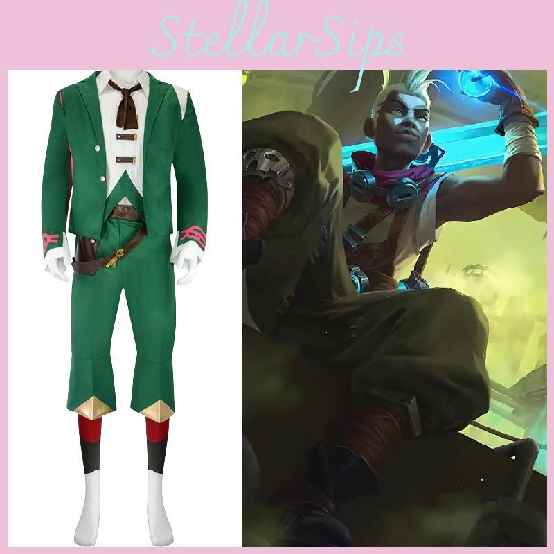 League Of Legends Duel City 2 Ekk Cosplay Costume With Polyester And Spandex For Game Fans