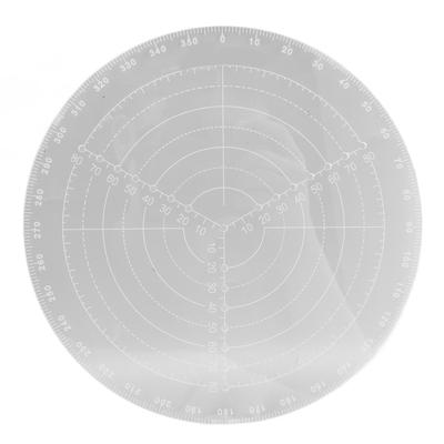 Round Center Finder with Clear Scales Acrylic DlY Woodworking Compass Circles Drawing ToolS