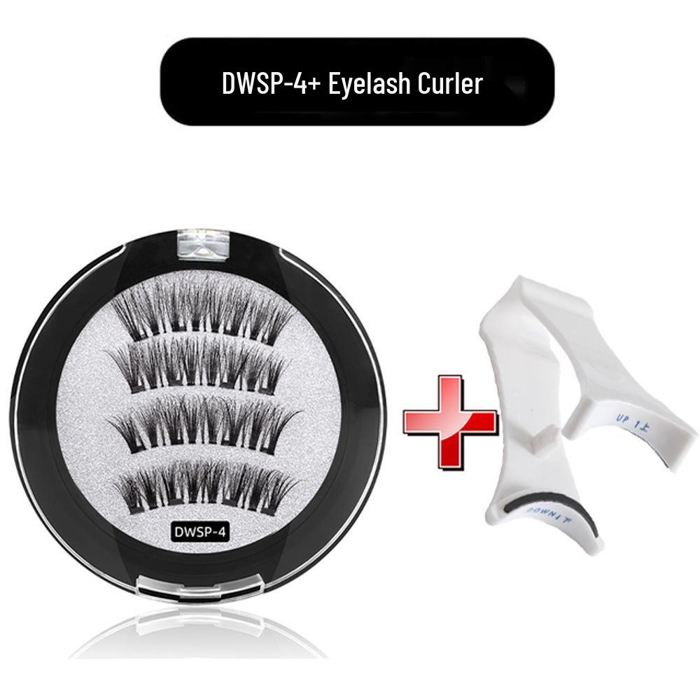 Magnetic Reusable False Eyelashes - Little Devil Quantum Set, Glue-Free, Long-Lasting, Natural Look