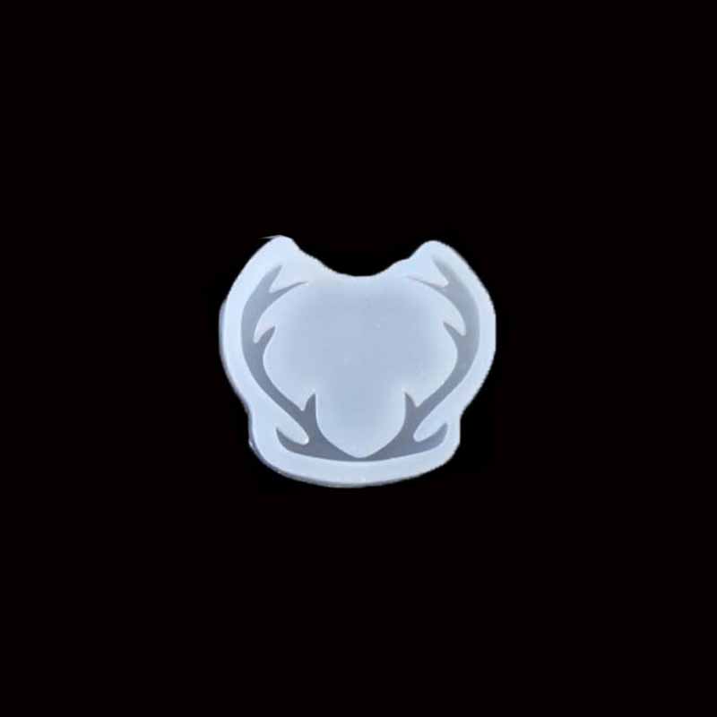 1pcs Deer and antlers Liquid silicone mold DIY resin jewelry pendant necklace pendant lanugo mold resin molds for jewelry