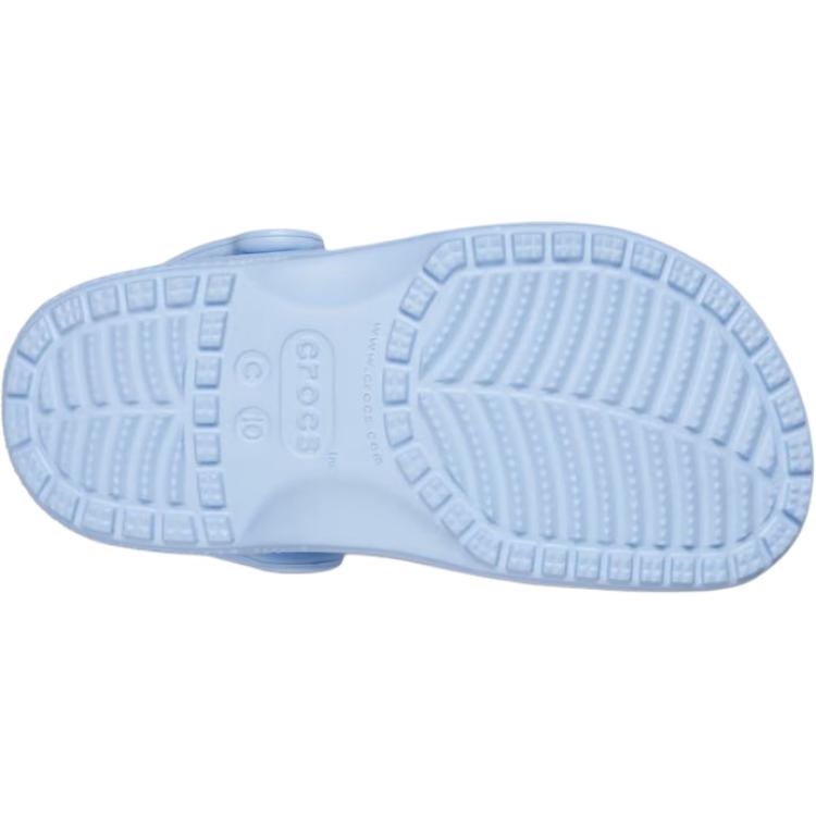 Crocs Classic Clog Comfortable Soft Non-Slip Durable Low-Top Toddler Shoes Light Blue Baby Clogs 206990-4NS