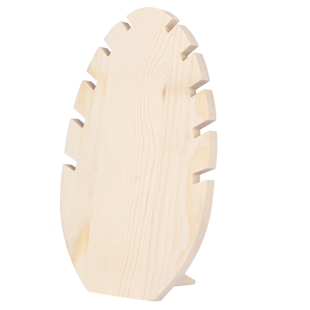 Suport din lemn pentru expunerea bijuteriilor, organizator de birou pentru coliere, suport de depozitare