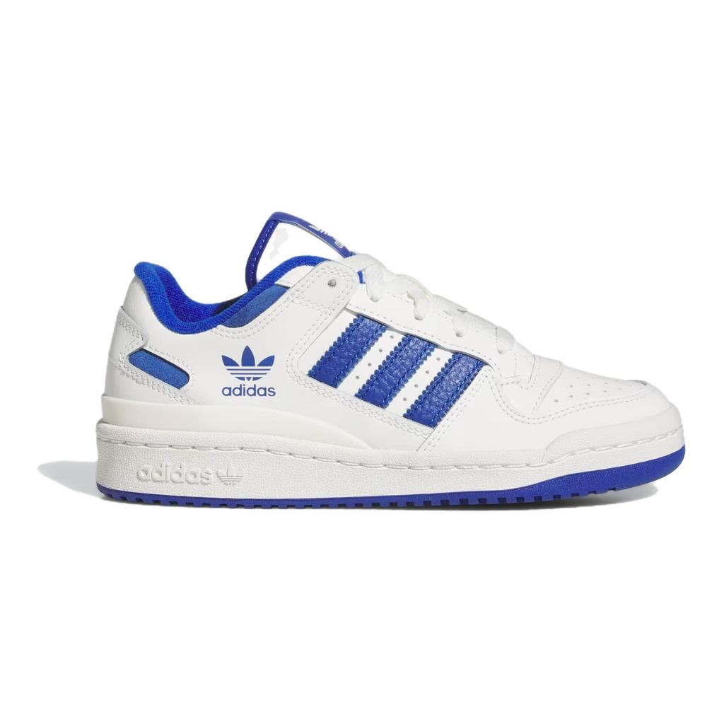 Adidas Forum Low CL J White Royal Blue Kids Sneakers Core-White IH7917