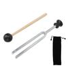 Tuning Fork Virbration Experimental Instrument Musical 256Hz Stainless Steel Resonant Tuning Set