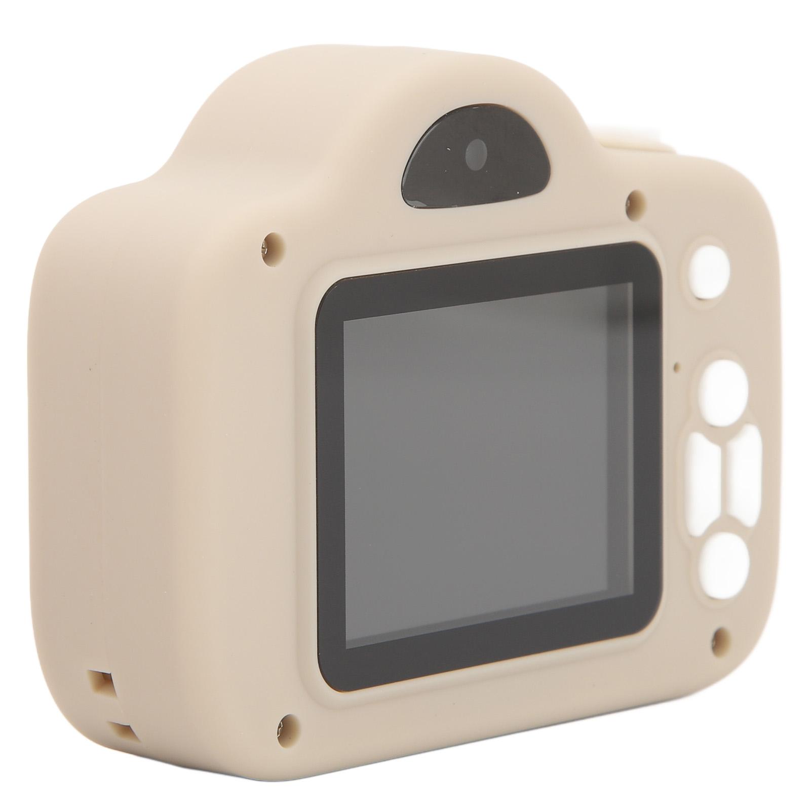 

Детская камера HD 2-дюймовый IPS-экран 20 МП фото 1080P видеокамера игрушка для игры в фотографию желтый серый