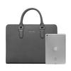 Pierre Cardin Men's Leather Business Laptop Briefcase