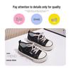 2025 Spring/Autumn Boys' Classic Canvas Shoes with Velcro for Kids - Skate and Kindergarten Shoes, Korean Style
