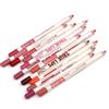 6 Stücke Kosmetik Professionelle Holz Lipliner Wasserdicht Lady Charming Lip Liner Weichen Bleistift Make-Up
