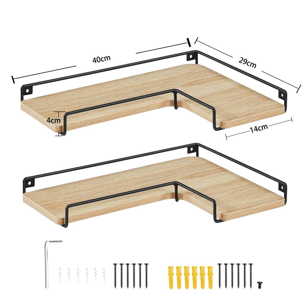Shelves 2 Pcs - Sonoma - LLS831B11