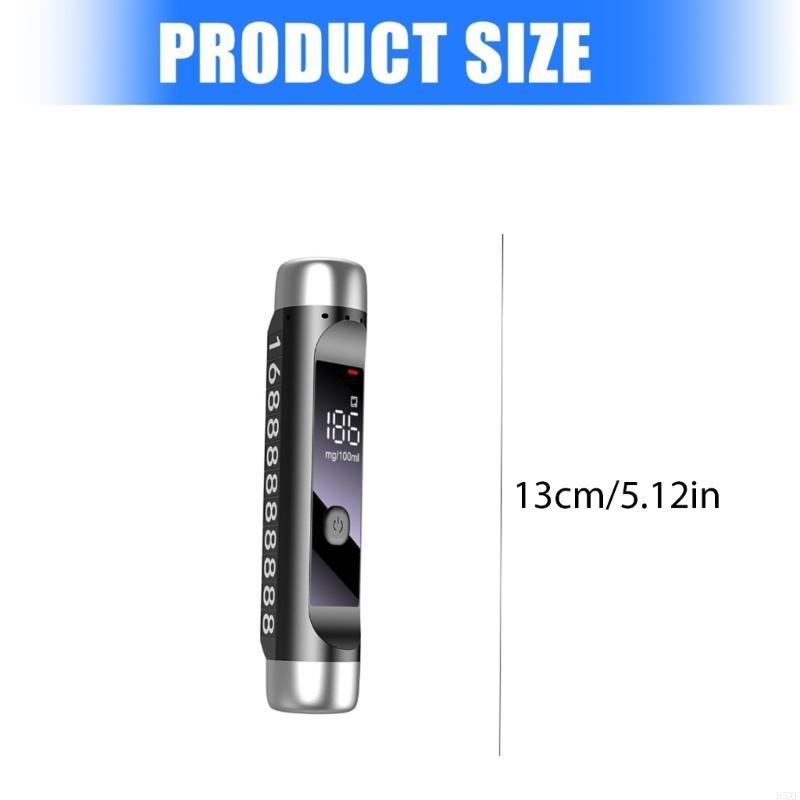 2025 New No-Contacted LED Display Breathalyzer Alcohols Detector Tool For Driving Safety