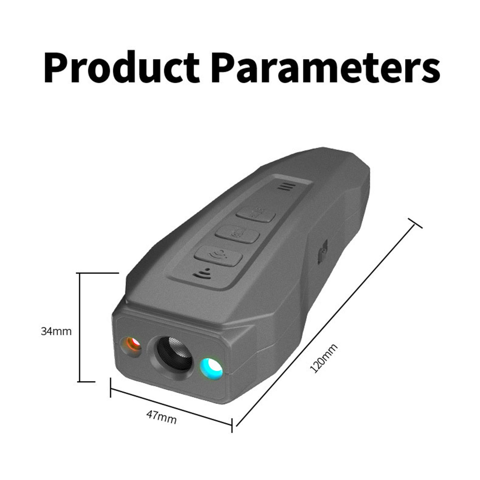 

Ультразвуковой ограничитель лая, перезаряжаемый, светодиодный мигающий фонарь переменной частоты, портативное устройство для дрессировки собак draw gray
