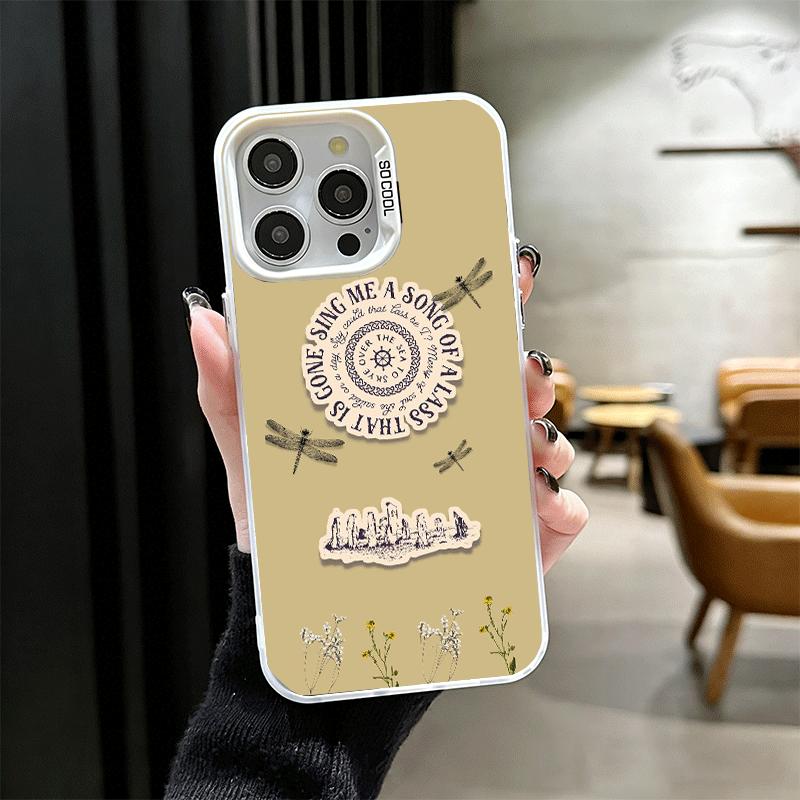 

Outlander TV Claire Soft Phone Case for iPhone 15 16 17 Pro Max 17Air 16E 14 Plus 13 12 Mini Shockproof Cover Back Shell iPhone 16 Pro Max