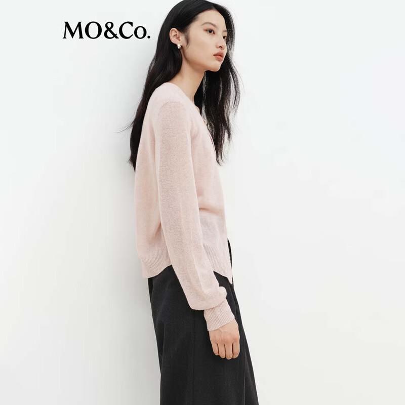 MO&Co. Women's Knit Cardigan Sweater Set