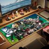 Dangan Ronpa Color Mouse Pad Large Gaming Table Cushion Non-slip Laptop Tablet Big Mousepad XXL Mat Mini PC Playmat With Lock edge
