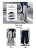 Boys' Thick Fleece-Lined Velvet Sweatpants – Warm Autumn/Winter Pants with Spliced Line Design