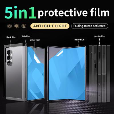 Anti-Blaulicht-Hydrogel-Film für Samsung Galaxy Z Fold 3 4 5 6 Displayschutzfolie
