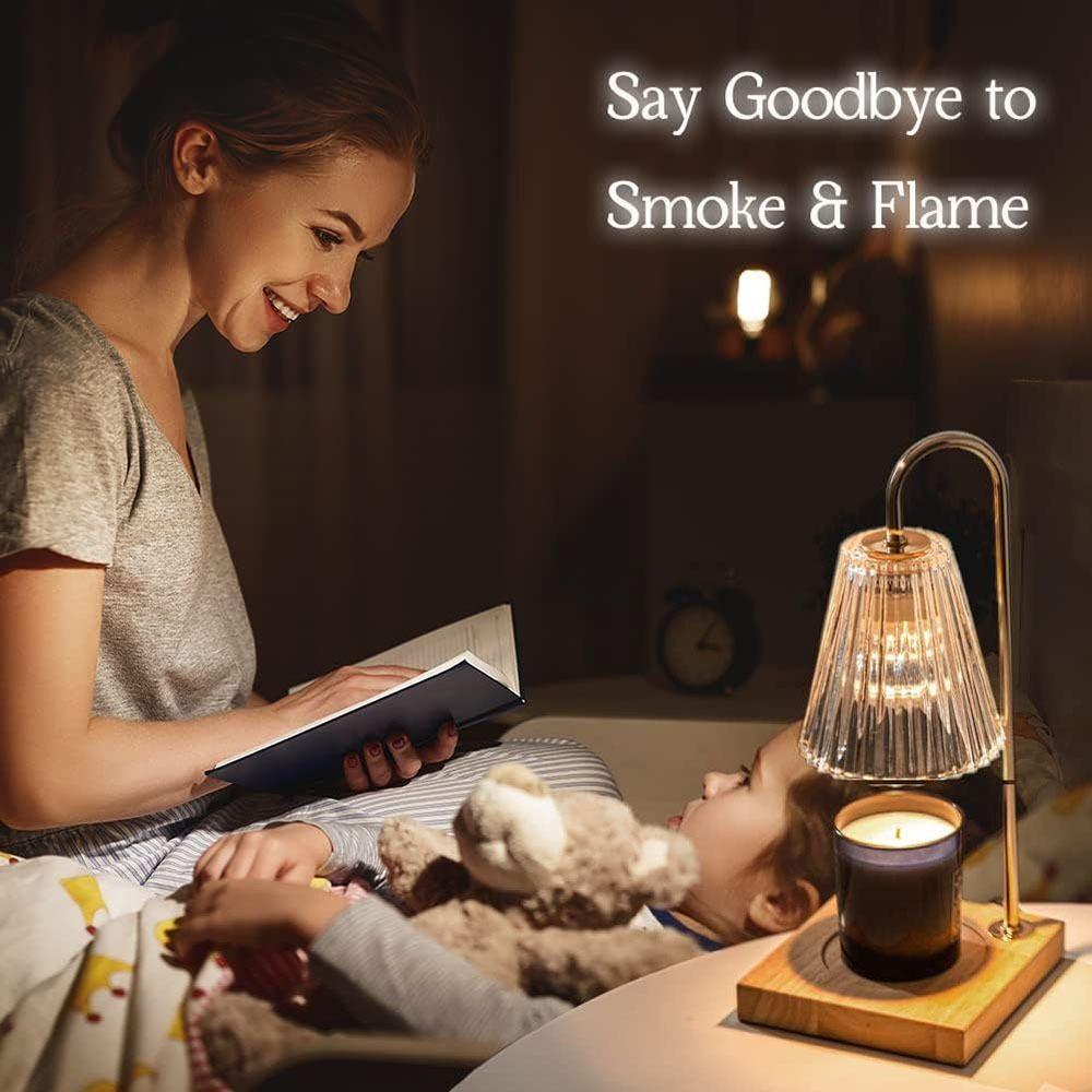 LED Aromatherapy Lamp Adjustable Brightness Scent Diffuser Modern Night Light Bedroom