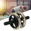 200mm Bauchmuskelrad Roller Rutschfest Doppelte Räder Trainingsroller für Core-Training