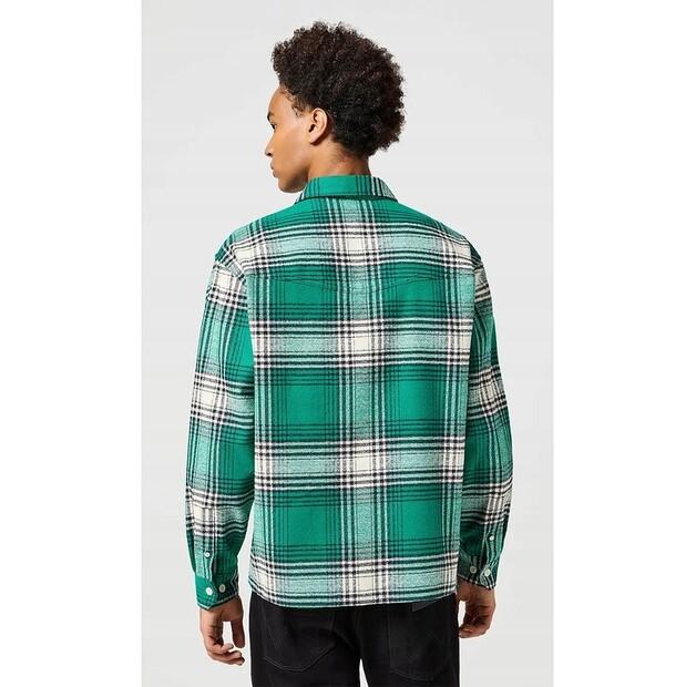 Рубашка Wrangler Non Frayed Plaid Shirt