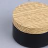 200ml 250ml 300ml 500ml Empty Random Color Pet Jars Containers With Imitation Wood Texture Lid Jar Home Plastic Seasoning Bottle