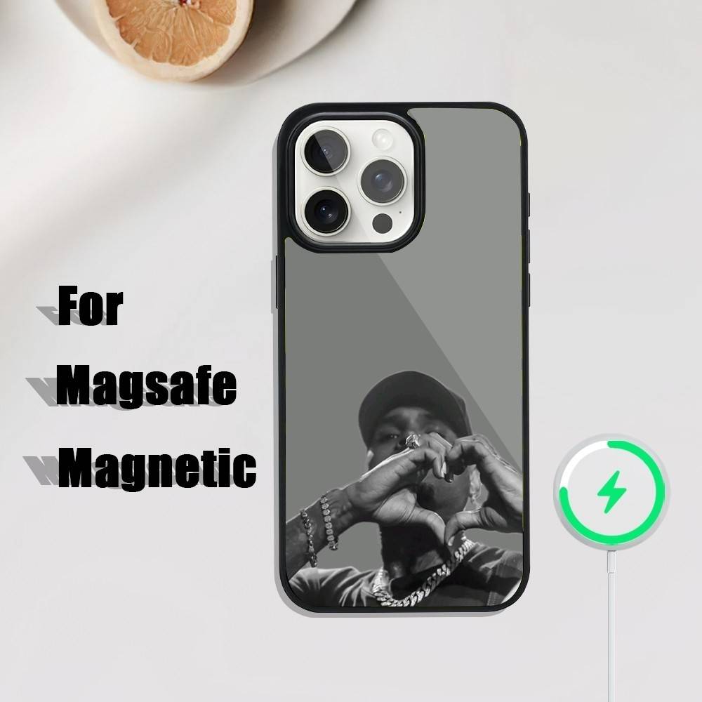 

Chris Brown Rapper B-Breezy Phone Case iPhone 17,16,15,14,13,12,11,Pro,Max,Plus,Mini,SE4,E Magnetic Magsafe Wireless Charging iPhone17PRO