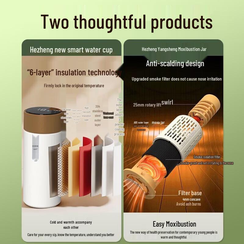 Hezheng Ai Health Back Therapy Gift Set CN plug (adapter included)