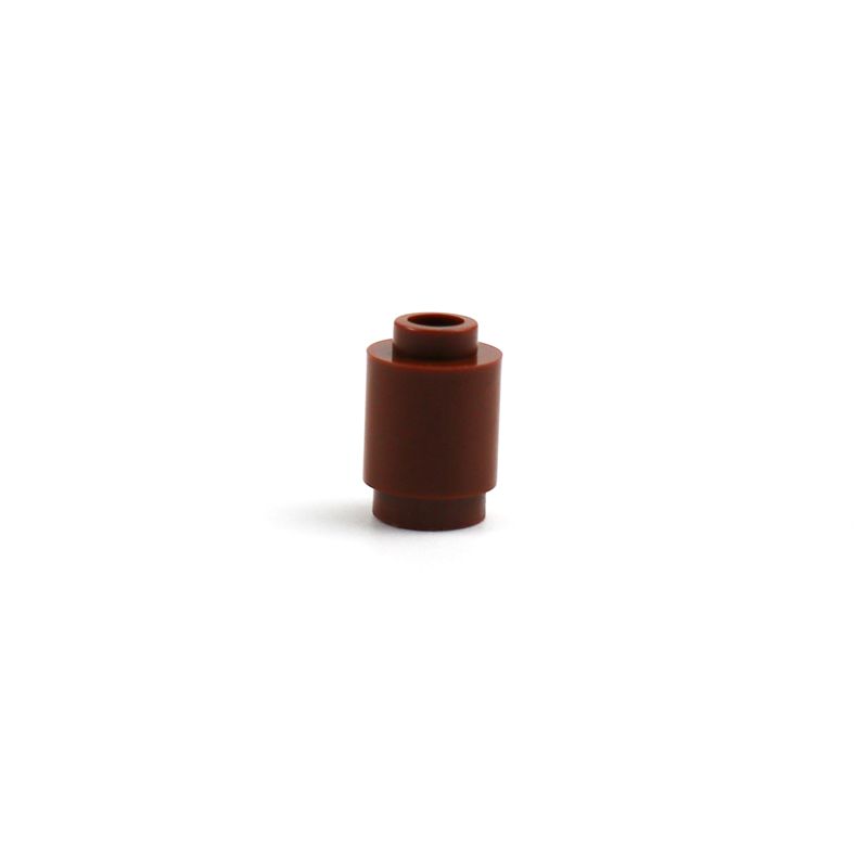 

100 Pieces Building Blocks MOC Round Brick Cylinder Bricks 1 X 1 Children Toy Bricks Part 3062 City Friends Bricks Accessories коричневый