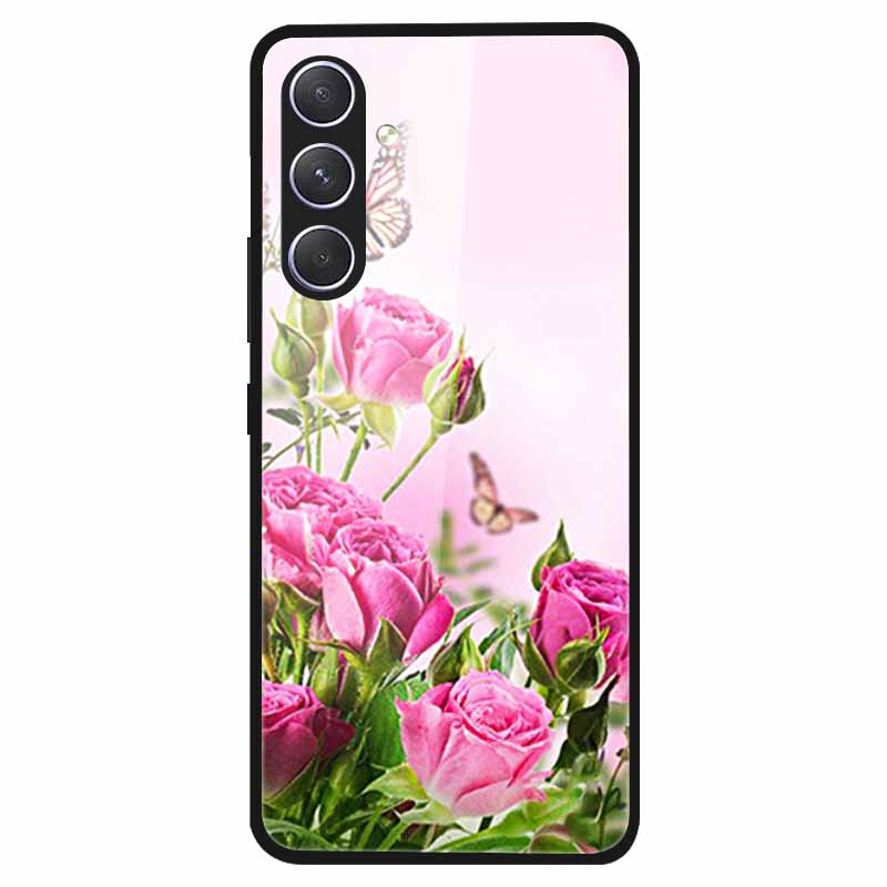Tempered Glass Case For Samsung Galaxy A34 / A54 5G Cover Hard Shockproof Cases for Samsung A54 Funda Coque for GalaxyA54 case