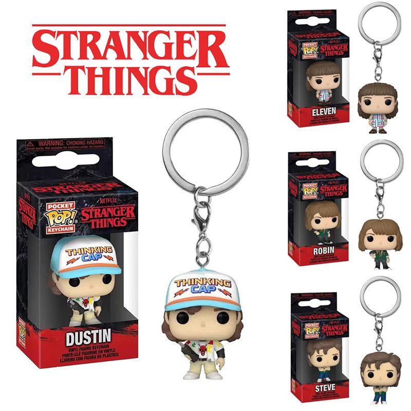 Funko Pop Figure Keychain Bag Pendant Keyring Kids Decorate Gift