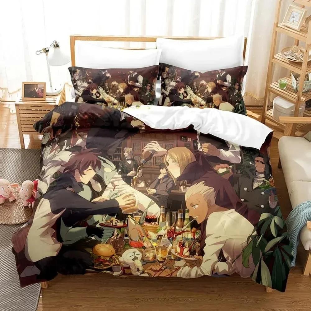 3D Print Anime Bbkbrnk Printed Bed Set Duvet Cover Pillowcase Bedding Set Bed Linen Sheet Quilt Cover Full Queen King Size